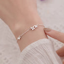 Pulseira butterfly em prata 925