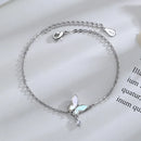 Pulseira butterfly em prata 925