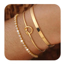 Kit 3 pulseiras Nódia