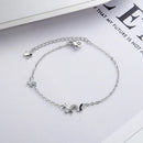 Pulseira butterfly em prata 925