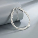Pulseiras de prata esterlina 925