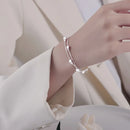 Pulseiras de prata esterlina 925