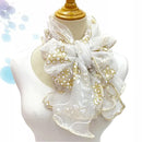 Cachecol de renda feminino