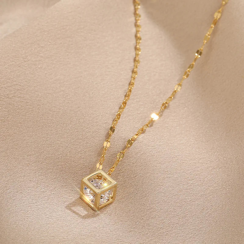 Colar luz de cristal