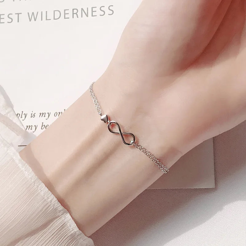 Pulseira butterfly em prata 925