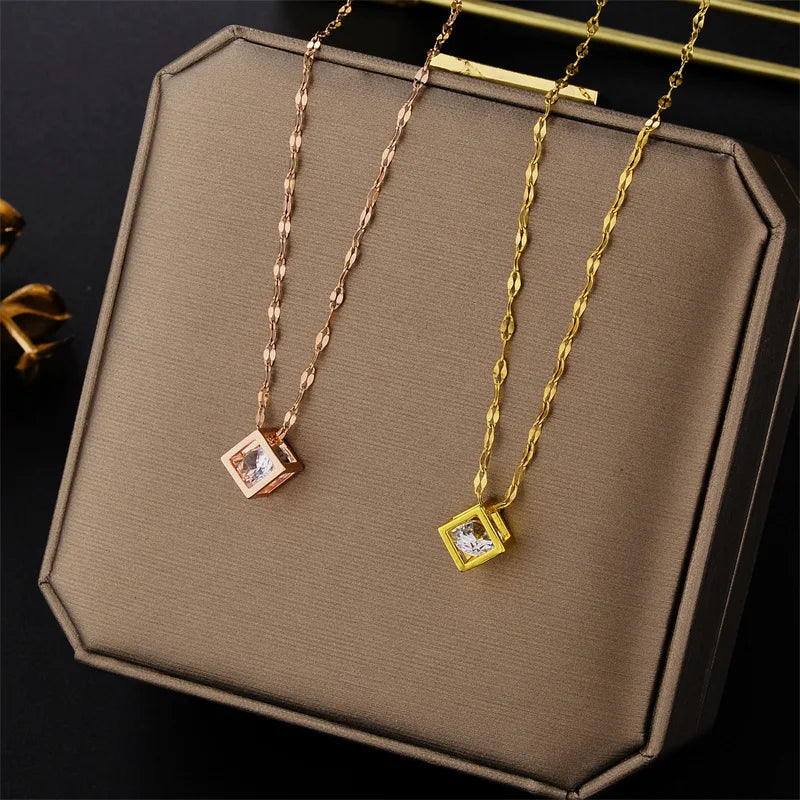 Colar luz de cristal