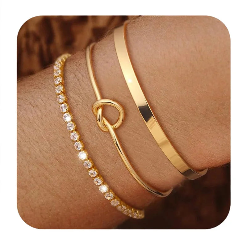 Kit 3 pulseiras Nódia