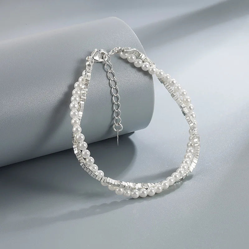 Pulseiras de prata esterlina 925