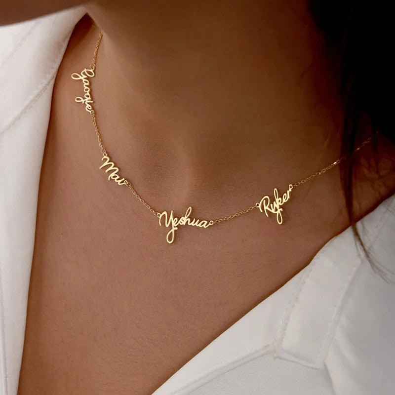 Colar personalizado com nomes