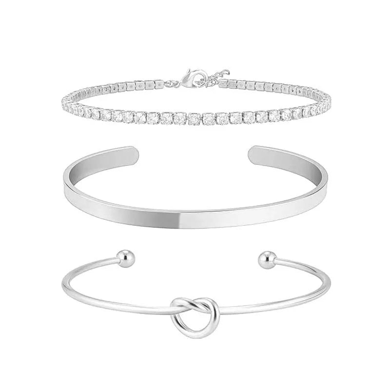 Kit 3 pulseiras Nódia