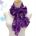 Cachecol de renda feminino